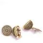 Crunchy Fashion Tribal Muse Oxidized Collection Stylish Indian Wedding Jewelry Jhumki Jhumka Earrings for Women