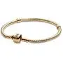 PANDORA Jewelry Moments Gold Clasp Charm Gold 14K Bracelet
