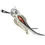 Amber Sterling Silver Hummingbird Pendant Necklace Chain 18'' Amber Sterling Silver Hummingbird Pendant Necklace Chain 18''