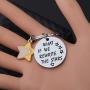 MAOFAED Movie Inspired Keychain What If We Rewrite The Stars Inspiration Gift Dream Gift
