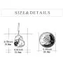POPLYKE Sterling Silver Cute Animal Dangle Hypoallergenic Earrings for Women Girls POPLYKE Sterling Silver Cute Animal Dangle Hypoallergenic Earrings for Women Girls