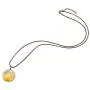 FM FM42 Queen Annes Lace Daisy Pressed Flowers Transparent Round Pendant Necklace (7 Colors) FM FM42 Queen Annes Lace Daisy Pressed Flowers Transparent Round Pendant Necklace (7 Colors)