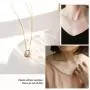 S.Leaf Cubic Zirconia Necklace Solitaire Pendant Sterling Silver Necklace for Women S.Leaf Cubic Zirconia Necklace Solitaire Pendant Sterling Silver Necklace for Women