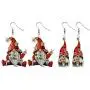 Stology Spring Summer Gnome Acrylic Earrings, Bee Statement Dangle Resin Jewelry Fashion Accessories for Women Girls
