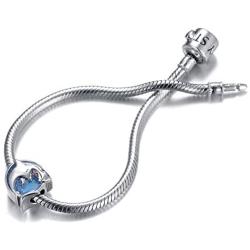 Lovans 925 Sterling Silver Animal Charm Bead Graduation Gift for DIY Pandora Bracelets