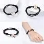Cremation Bracelet for Ashes Mini Adjustable Cremation Urn Bracelet Bangle for Ashes Stainless Steel Keepsake Cremation Memorial Ash Jewelry