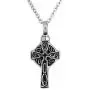 Cool Jewelry Stainless Steel Religion Cross Cemation Memorial Urn Pendant for Ashes Keepsake Jewelry