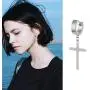 Dangle Cross Earrings for Men Punk Stainless Steel Hoop Earrings Piercing Jewelry… Dangle Cross Earrings for Men Punk Stainless Steel Hoop Earrings Piercing Jewelry…