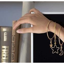 Womens Bracelets Gold Bangle Night