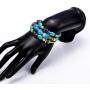 MIXIA Boho Multilayer Irregular Agate Beads Charm Bracelets for Women Vintage Jade Stone Man Bracelets Yoga Bangles Ethnic Jewelry