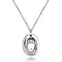 Uloveido Gold Plated Titanium Oval Pendant Necklace for Women, Mustard Seed Christian Chocker Necklace Jewelry Y691