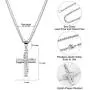 Cross Necklace for Men Women, Stainless Steel Cross Pendant, Pendant Necklace for Boys Girls Unisex, Square Chain Necklace for Women, Hypoallergenic Pendant Necklace Cross Necklace for Men Women, Stainless Steel Cross Pendant, Pendant Necklace for Boys Girls Unisex, Square Chain Necklace for Women, Hypoallergenic Pendant Necklace