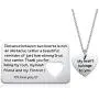 Couple Gifts, 2PCS Long Distance Relationships Gifts - Metal Wallet Card Inserts and Necklace - Matching Jewelry for Women Men Husband Wife Lover Couple Gifts, 2PCS Long Distance Relationships Gifts - Metal Wallet Card Inserts and Necklace - Matching Jewelry for Women Men Husband Wife Lover