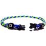 Sport Ropes 2 Rope Titanium Necklace - Choose from Multiple Colors and Sizes