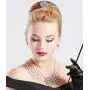 BABEYOND 1920s Gatsby Multilayer Pearl Necklace Vintage Bridal Pearl Necklace Earrings Jewelry Set