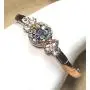 Mini 12mm Snap Jewelry Rose Gold Rhinestone Stretch Bracelets fits Petite Ginger Charms My Prime Gifts