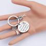 BLEOUK Funny Hair Stylist Gift Hairdresser Gift Funny Hairdresser Keychain Cosmetology Graduation Gift Hair Cutter Barber Gift
