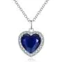 Almusen Love Heart Pendant Necklace for Women Cubic Zirconia Jewelry for Women Valentines Day Jewelry Gifts Womens Party/Anniversary/Birthday Gifts Almusen Love Heart Pendant Necklace for Women Cubic Zirconia Jewelry for Women Valentines Day Jewelry Gifts Womens Party/Anniversary/Birthday Gifts