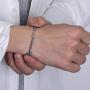 925 Sterling Silver Mutual Attraction Rope Braided Couple Distance Bracelets Vows Of Eternal Love Charm Pendants With Magnetic Bells 2 PCS Gift Jewelry Set For Women Men …