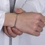925 Sterling Silver Mutual Attraction Rope Braided Couple Distance Bracelets Vows Of Eternal Love Charm Pendants With Magnetic Bells 2 PCS Gift Jewelry Set For Women Men …
