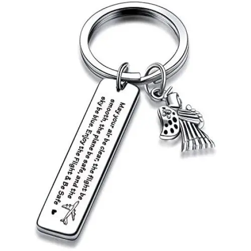 AF Pilot Keychain Airplane Jewelry Business Trip Keychain Traveling Jewelry AF Pilot Keychain Airplane Jewelry Business Trip Keychain Traveling Jewelry