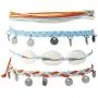 ISWAKI 4 Pcs Ankle Bracelets Braided Shell Feet Rope Coin Adjustable String Boho Bohemia Anklets Foot Cord Beach Jewelry for Women Girls ISWAKI 4 Pcs Ankle Bracelets Braided Shell Feet Rope Coin Adjustable String Boho Bohemia Anklets Foot Cord Beach Jewelry for Women Girls