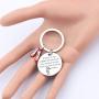 BLEOUK The Wizard of Oz Gifts Inspirational Gift for Women Encouragement Keychain Wizard of Oz Jewelry Ruby Slippers Tin Man Keychain