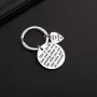 TIIMG 70th Birthday Gift Happy Birthday Keychain Turning 70 Years Old Gift for Women Men 70th Birthday Gift for Coworker Boss Papa Grandma