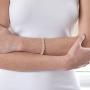 Mariell 6 3/8'' 14KT Gold Plated CZ Wedding Bridal or Prom Tennis Bracelet - Petite Size for Small Wrist