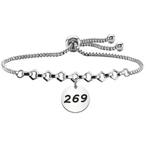 KUIYAI Vegetarian Jewelry 269 Pendant Bracelet Vegan Bracelet Herbivore Veg Symbol Bangle for Women KUIYAI Vegetarian Jewelry 269 Pendant Bracelet Vegan Bracelet Herbivore Veg Symbol Bangle for Women