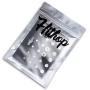 Hithop 12Pairs Women Girl Fashion Pearl Crystal Heart Stud Triangle Earring Set Jewelry EW sakcharn (Silver)