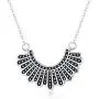 TRISHULA RBG Dissent Collar Necklace for Women,Sterling Silver Ruth Bader Ginsburg Pendant Memorial Jewelry Gifts for Women Girls,Chain Length 18+2