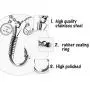 Dletay Fish Hook Cremation Necklace for Ashes Memorial Pendant Stainless Steel Keepsake Jewelry Dletay Fish Hook Cremation Necklace for Ashes Memorial Pendant Stainless Steel Keepsake Jewelry