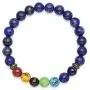 ZXSTYLE Diffuser Healing Bracelet 7 Chakra Real Stones Mala Meditation Bracelet Protection Energy Healing