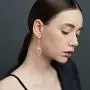 BriLove Womens Crystal Gorgeous Twisted Dual Chandelier Teardrop Fashion Pierced Dangle Earrings BriLove Womens Crystal Gorgeous Twisted Dual Chandelier Teardrop Fashion Pierced Dangle Earrings