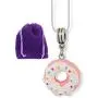 Emerald Park Jewelry Donut (Pink Doughnut with White Icing and Sprinkles) Charm Snake Chain Necklace Fun Donut Necklace Jewelry Emerald Park Jewelry Donut (Pink Doughnut with White Icing and Sprinkles) Charm Snake Chain Necklace Fun Donut Necklace Jewelry