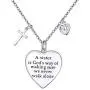 Sister Necklace Sister Gifts Real Sterling Silver Heart Pendant Necklace Sister Gifts from Sister
