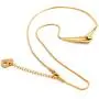 HIXIN Initial Letter V Necklac 18K Rose Gold Plated First Name Chain Choker Necklace with Handshake Embrace Pendant Barber Necklace Jewelry Gift for Womens or Girl