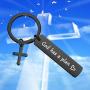 Zuo Bao Religious Gifts Inspirational Quote Keychain God Has a Plan Christian Jewelry for Friend Family Member Faith Keyring
