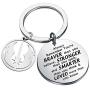 SEIRAA Movie Inspired Jewelry Pendant Movie Fan Gift Always Remember You’re Braver Than You Believed Key Chain