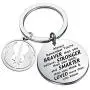 SEIRAA Movie Inspired Jewelry Pendant Movie Fan Gift Always Remember You’re Braver Than You Believed Key Chain SEIRAA Movie Inspired Jewelry Pendant Movie Fan Gift Always Remember You’re Braver Than You Believed Key Chain