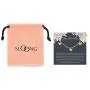 Sloong 14k Gold Plated Butterfly Necklace Paperclip Link Chain Butterfly Choker Jewelry Pendant Thin Short for Women Bestfriend with Gift Card