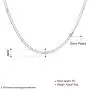 Metmejiao 4mm Curb Mens Necklace Silver Chain Flat Cuban Silver Jewelry - Neck Link Chains Unisex Solid Sterling Silver Chain Necklace (24) Metmejiao 4mm Curb Mens Necklace Silver Chain Flat Cuban Silver Jewelry - Neck Link Chains Unisex Solid Sterling Silver Chain Necklace (24)