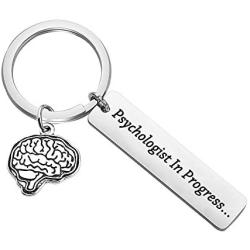 Psychologist Graduation Gift School Psychologist College Graduation Gift Psychologist in Progress Keychain