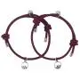 HICOSKY Magnetic Couple Bracelets Set Vows of Eternal Love Jewelry Gifts for Women Men Lover