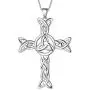 Aurora Tears 925 Sterling Silver Celtic Knot Cross Irish Jewelry Women Men Celtick Jesus Cross Religious Necklace/Earring 18k Gold/Black Gun Plated Infinity Celtic Cross Irish Knot Jewellery Aurora Tears 925 Sterling Silver Celtic Knot Cross Irish Jewelry Women Men Celtick Jesus Cross Religious Necklace/Earring 18k Gold/Black Gun Plated Infinity Celtic Cross Irish Knot Jewellery