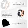 Uloveido Stainless Steel Bible Verse Wedding Bands Engagement Couples Rings Engraved Mustard Seed Can Move Mountains Y945