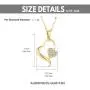 14k Gold Natural Diamond Heart Necklace for Women, Anniversary Jewelry for Wife/Girlfriend, Love Gifts for Her (0.1ct), 16-18 Inch