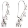 NOVICA .925 Sterling Silver Jhumki Style Jingle Bell Dangle Earrings, Music
