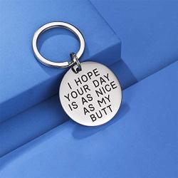 CJ&M Husband Keychain When I Tell You I Love You Husband Gift Boyfriend Gift,Wife Gift,Dad Gift, Men Gift